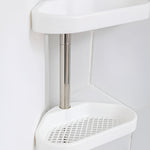 Verstellbares Eckregal für Dusche und Bad – Platzsparender Organizer