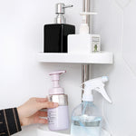Verstellbares Eckregal für Dusche und Bad – Platzsparender Organizer