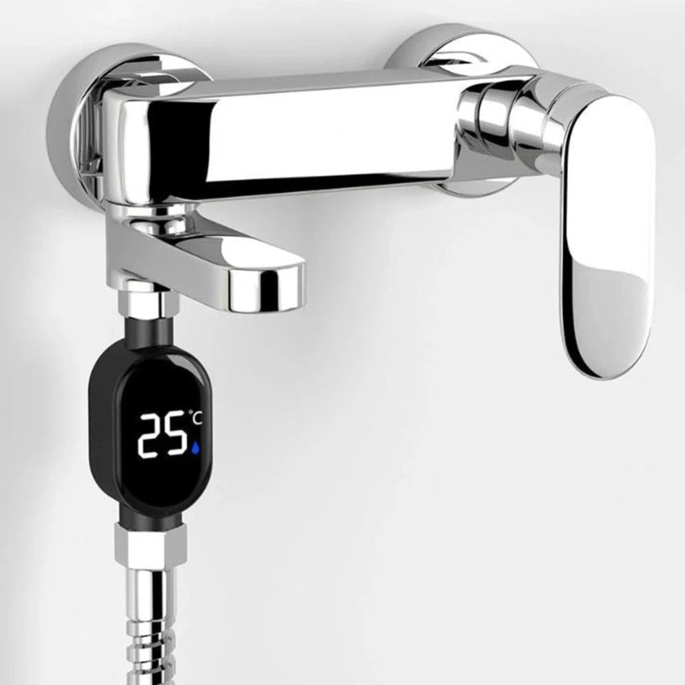 Smartes Duschthermometer mit LED-Display für präzise Temperaturkontrolle