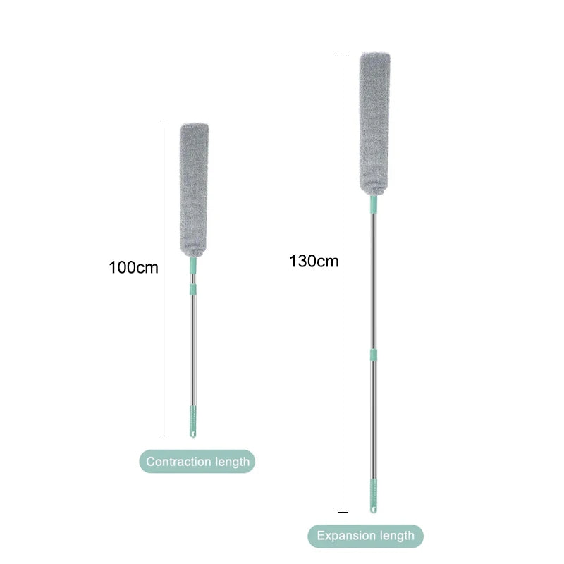Dust brush for hard-to-reach areas