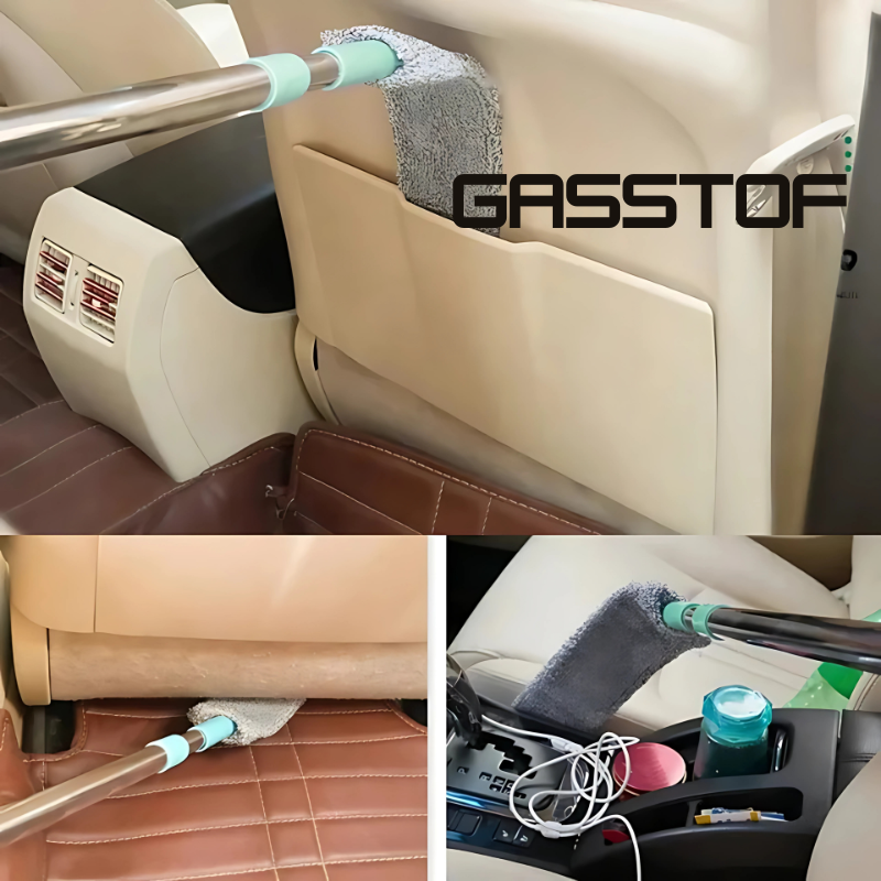 Dust brush for hard-to-reach areas