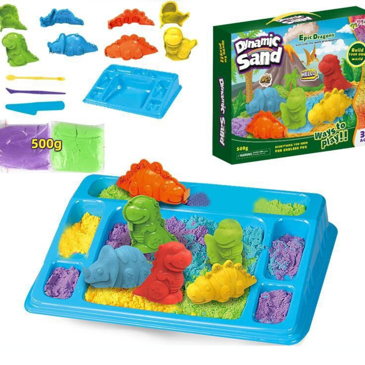 Dynamic Sand - Creative Play and Design with Sand!