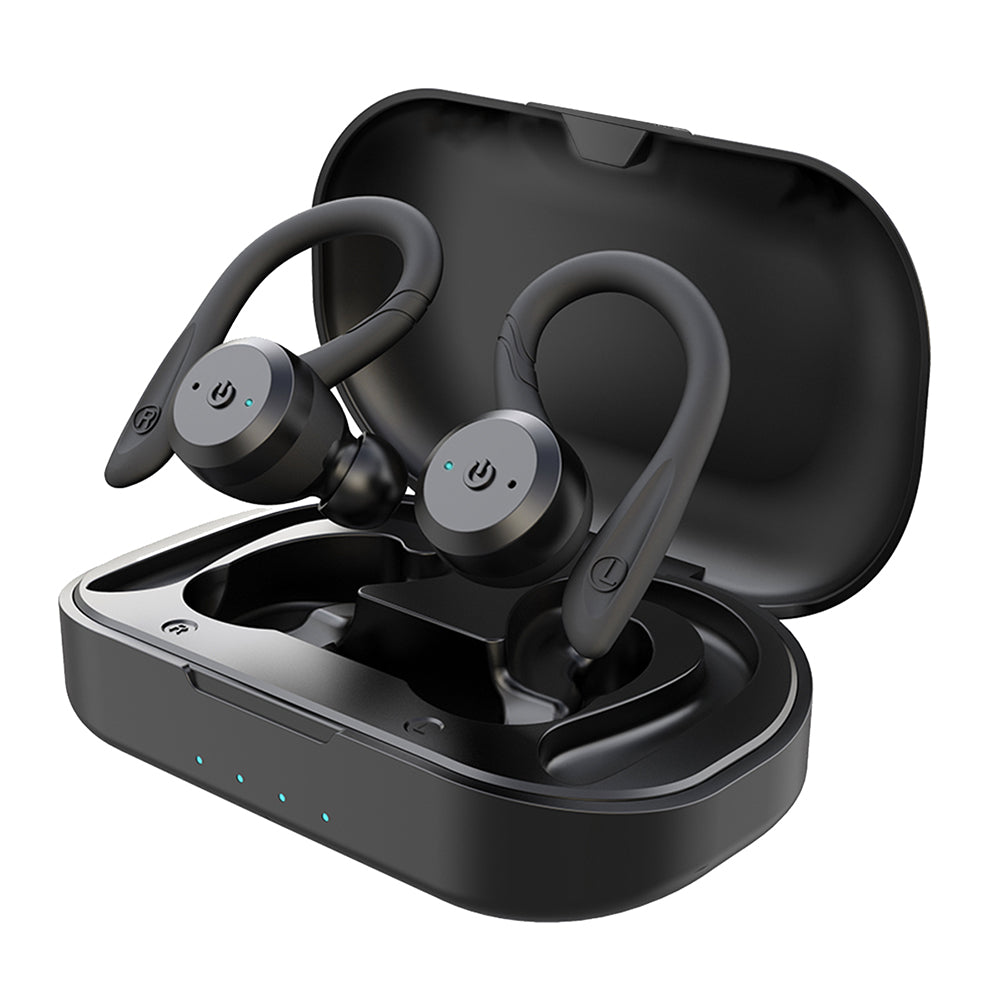 Wasserdichte Sport-Ohrhörer – 20 Stunden Spielzeit und Bluetooth
