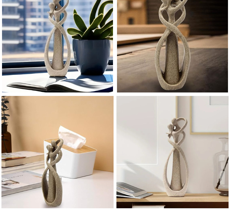 Timeless Sculpture of Affection | Elegant Artwork for Your Home