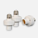 E27 Lampenfassung mit Bewegungsmelder (3er Set)