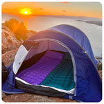 Comfortable Self-Inflating Sleeping Mat for Outdoor Enthusiasts