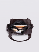 Stylische Handtasche mit mehreren Fächern und abnehmbarem Schultergurt