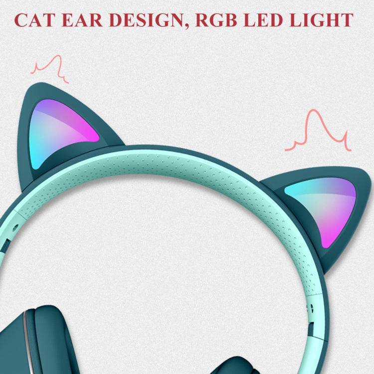 Gaming-Headset im Katzenohr-Design mit LED-Beleuchtung