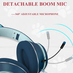 Gaming-Headset im Katzenohr-Design mit LED-Beleuchtung