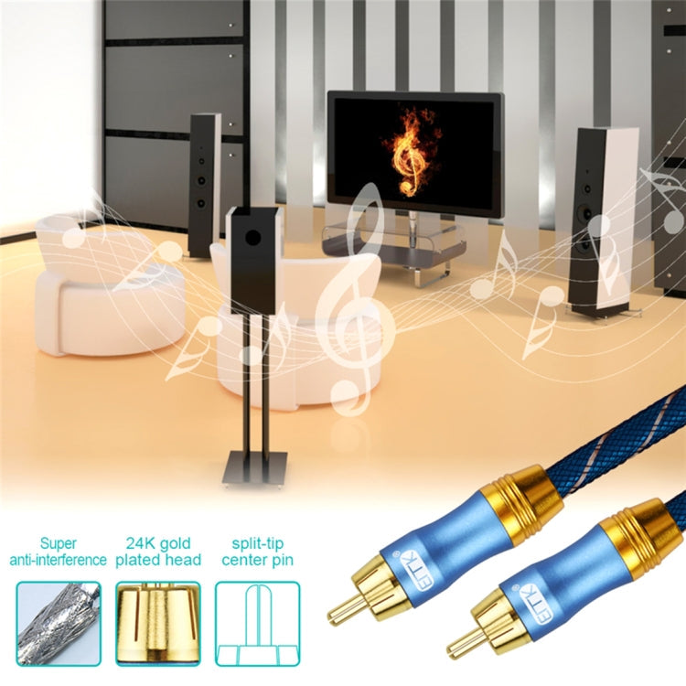 Premium Audio-Kabel | 2 x RCA-Stecker auf 2 x RCA-Stecker, 2m