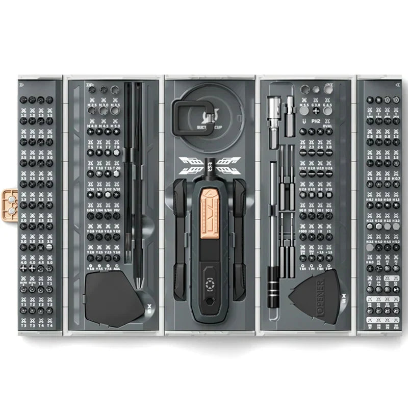 Precision Tool Set with 180 Bits | Versatile Repair Kit for DIY Enthusiasts