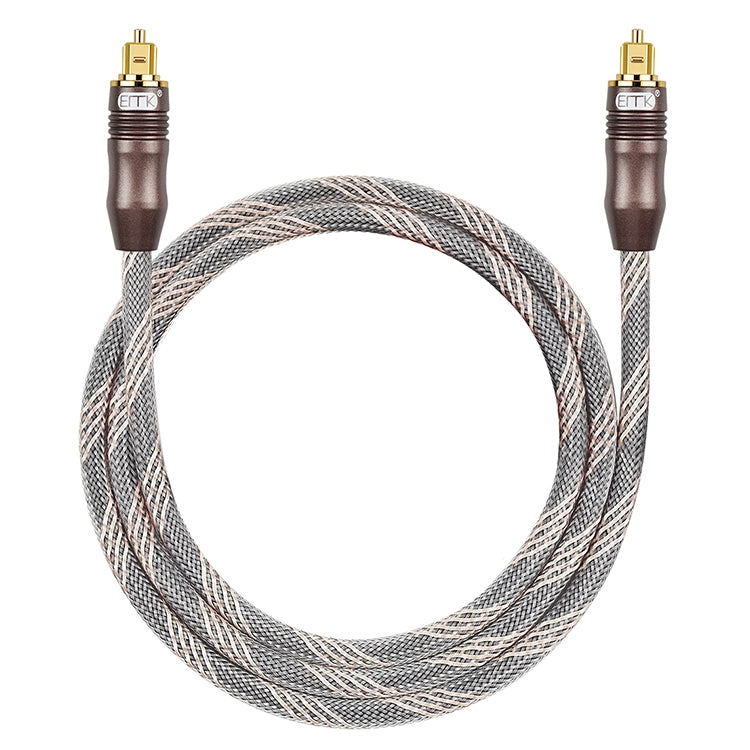 OptiLink | 20m Digitaler Audio-Optik-Kabel mit quadratischen Steckern