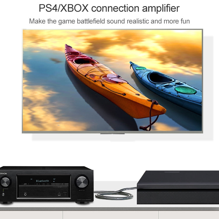 FlexiSound | 30m Digital-Audio-Glasfaser-Kabel für optimale Verbindungen