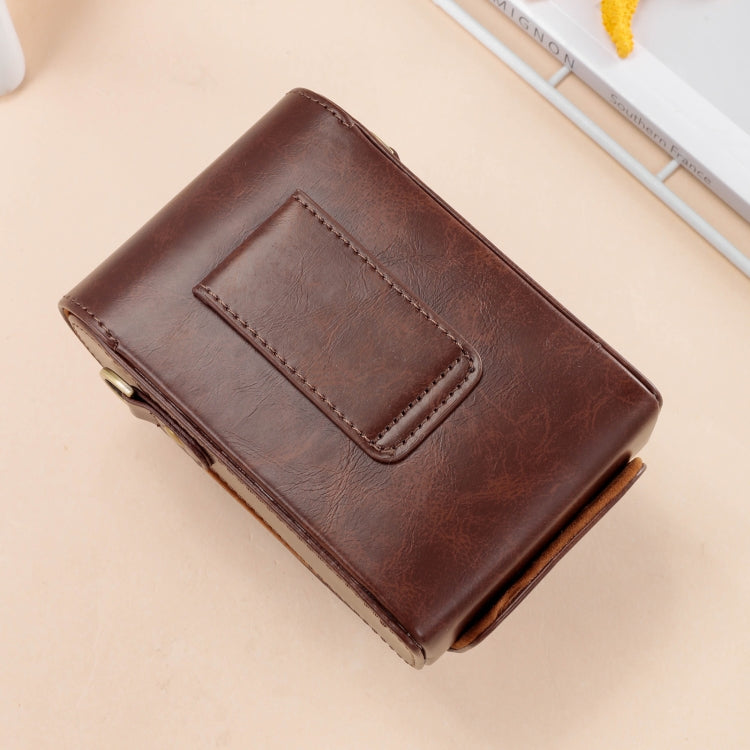Luxuriöse Ledertasche für FUJIFILM X100VI – Robuster Schutz in Braun