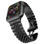 Elegantes Edelstahlarmband für die Apple Watch