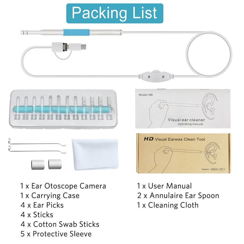 Ear Cleaner | 3-in-1 Ear Cleaning Camera
