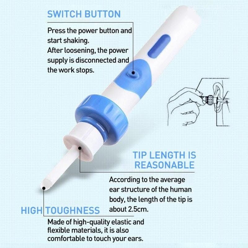 SonicClean | Elektrischer Ohrreiniger mit sanfter Saugtechnologie