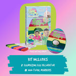 Easter Egg Decoration Set - Design your own Easter eggs