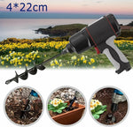 Auger drill bits for effortless gardening