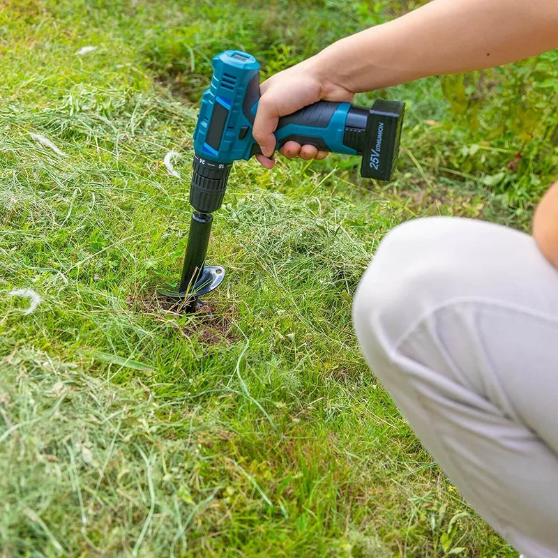 Auger drill bits for effortless gardening