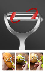 Versatile Vegetable and Fruit Peeler for Effortless Peeling