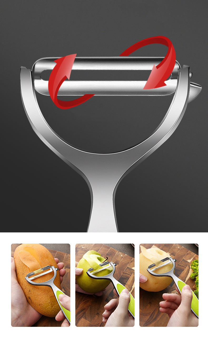 Versatile Vegetable and Fruit Peeler for Effortless Peeling