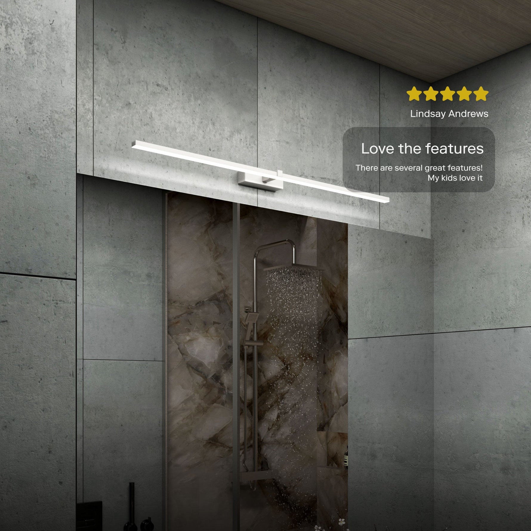 Charming wall light for an elegant ambiance