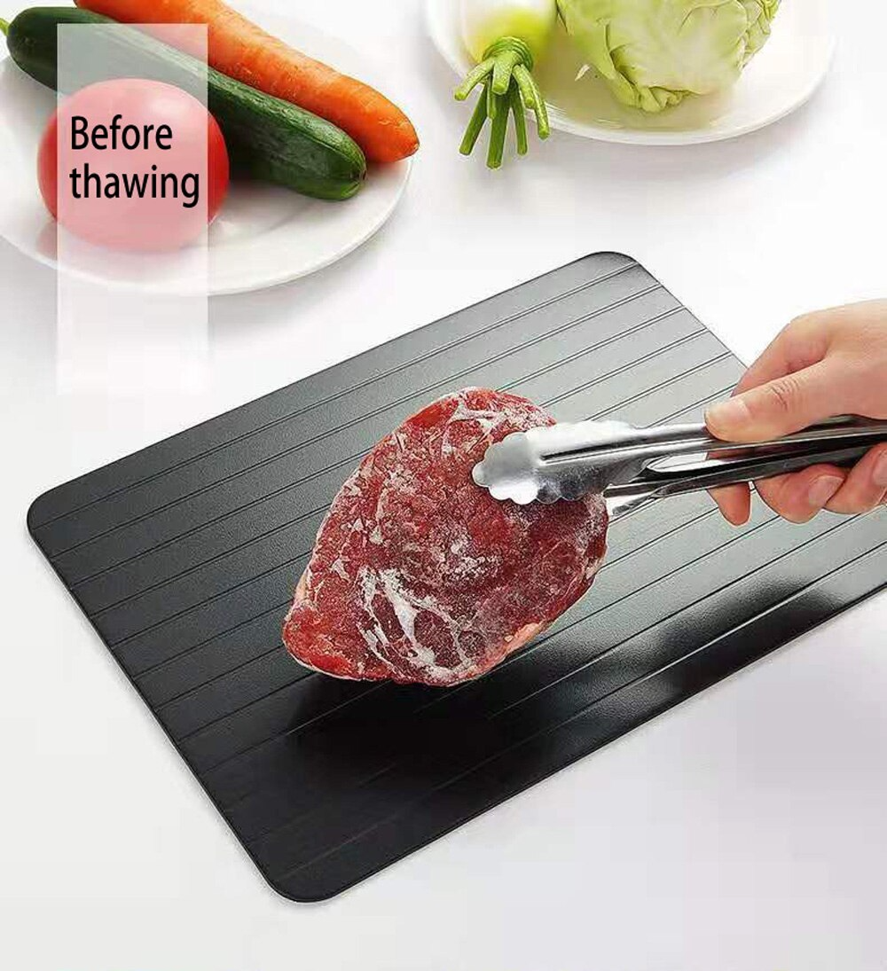 Eco-Friendly Defrosting Plate for Quick Thawing