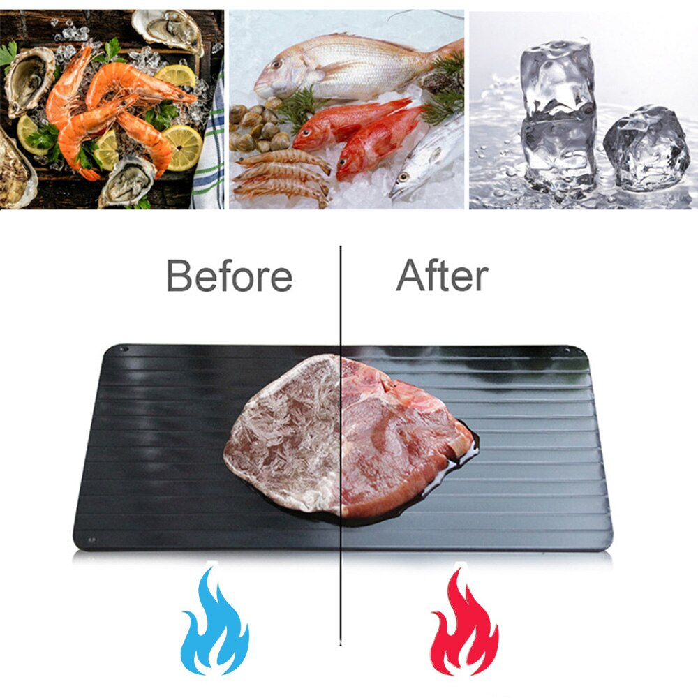 Eco-Friendly Defrosting Plate for Quick Thawing