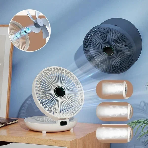 EcoBreeze - Portable Wall Fan for Any Room