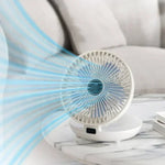 EcoBreeze - Portable Wall Fan for Any Room