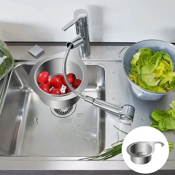Eleganter Edelstahl-Abflusssieb für eine störungsfreie Spüle