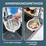 Eleganter Edelstahl-Abflusssieb für eine störungsfreie Spüle