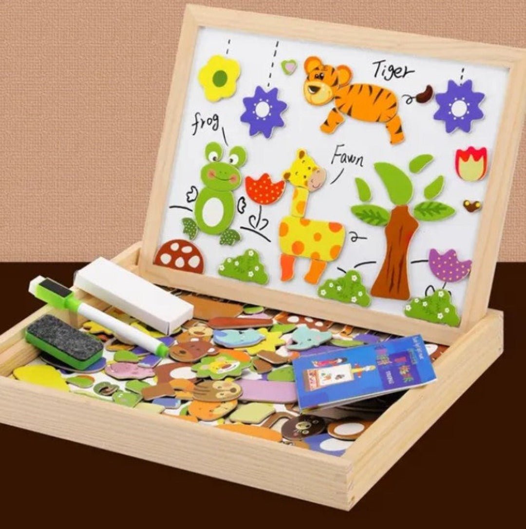 EduCreate - Double-Sided Magnetic Drawing Board Set