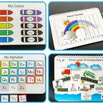Montessori Learning Book - Fosters Knowledge and Creativity