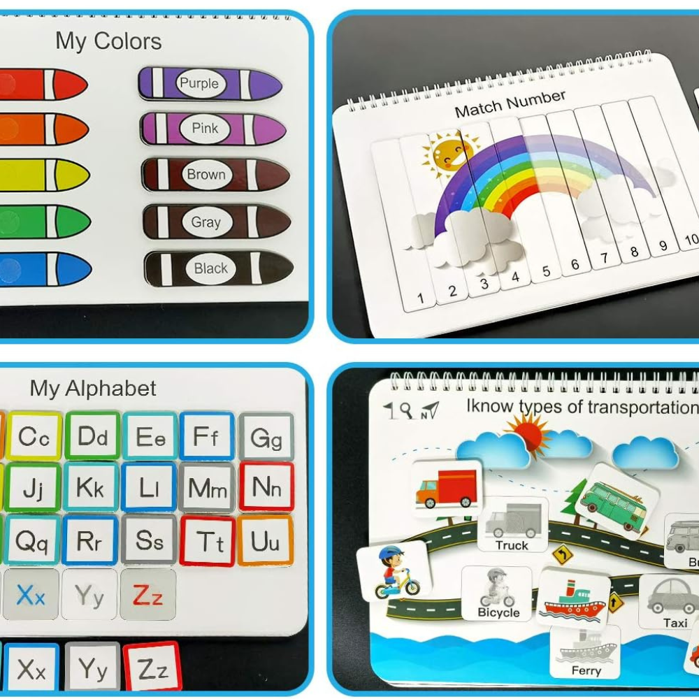Montessori Learning Book - Fosters Knowledge and Creativity