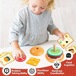 Montessori Stacking Toy - Creative Learning for Toddlers