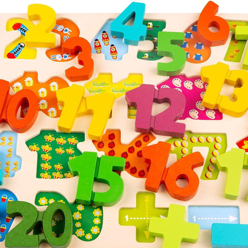 Learning Puzzles (SET OF 3) - Playful Learning Aids for Toddlers