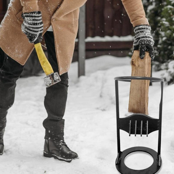 HolzMeister Pro Log Splitter | Portable and Efficient Cast Iron Wood Splitter