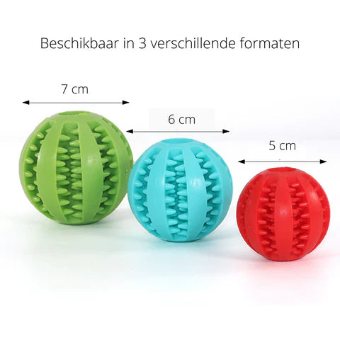 Snackball aus Gummi für Hunde – Füllbar mit Leckereien für stundenlangen Spielspaß