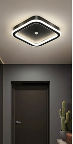 Luminex | Bewegungsaktivierte LED-Deckenleuchte mit Sensor | Energiesparend | Ideal für Flur & Badezimmer