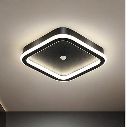 Luminex | Bewegungsaktivierte LED-Deckenleuchte mit Sensor | Energiesparend | Ideal für Flur & Badezimmer