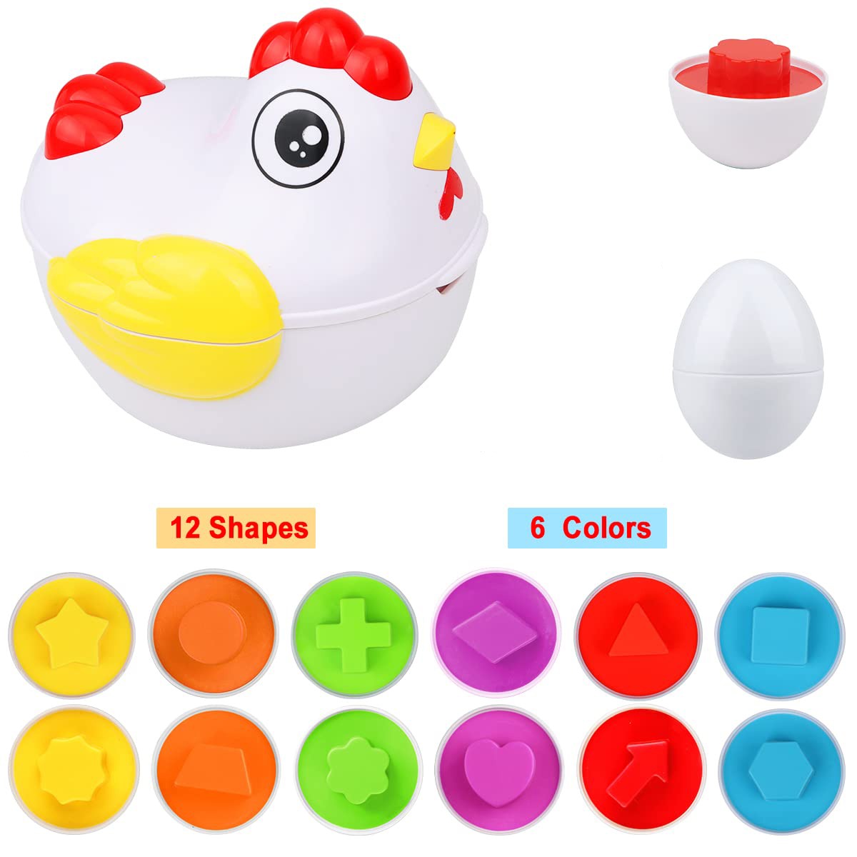 Egg Puzzle - Creative Thinking Game for Kids