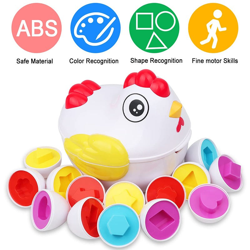 Egg Puzzle - Creative Thinking Game for Kids