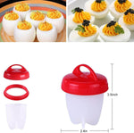 Egg enjoyment without the shell | Silicone Egg Cooker