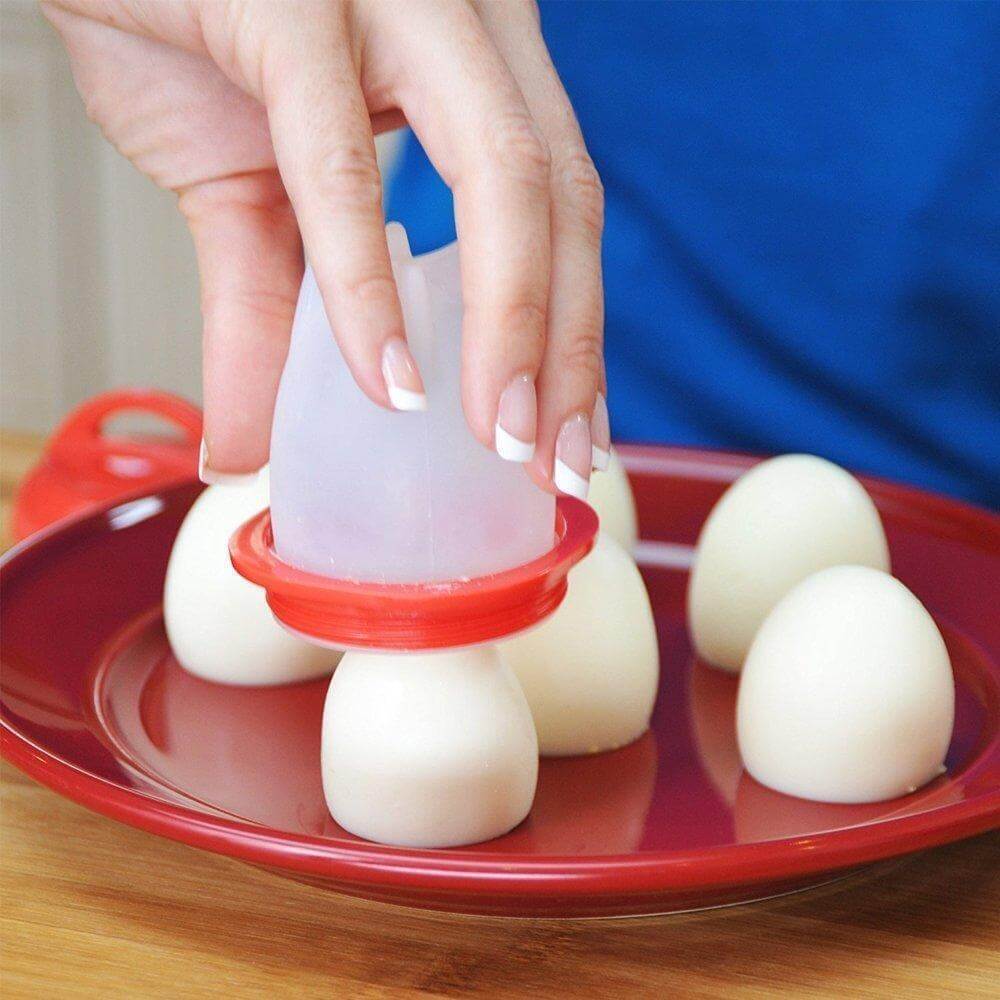 Egg enjoyment without the shell | Silicone Egg Cooker