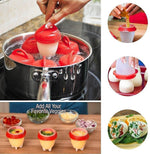 Egg enjoyment without the shell | Silicone Egg Cooker