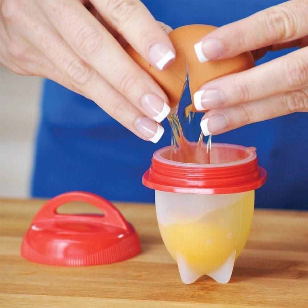 Egg enjoyment without the shell | Silicone Egg Cooker