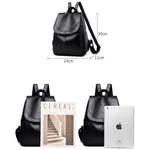 Eleganter Damen Rucksack aus Leder – Stilvoll und Funktional