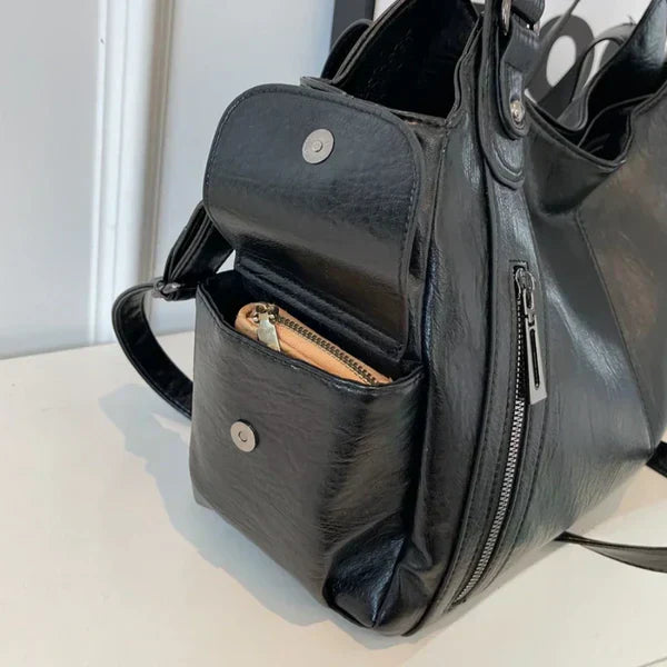 Elegante Handtasche | Stilvolles Design | Leder | Novara